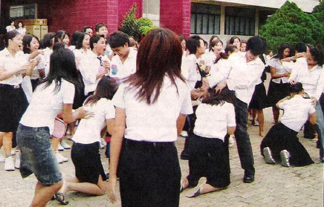 Thai students oral sex
